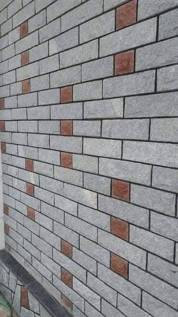 Interior stone accent wall
