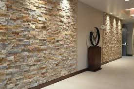 Grey brick pattern with terracotta accents
